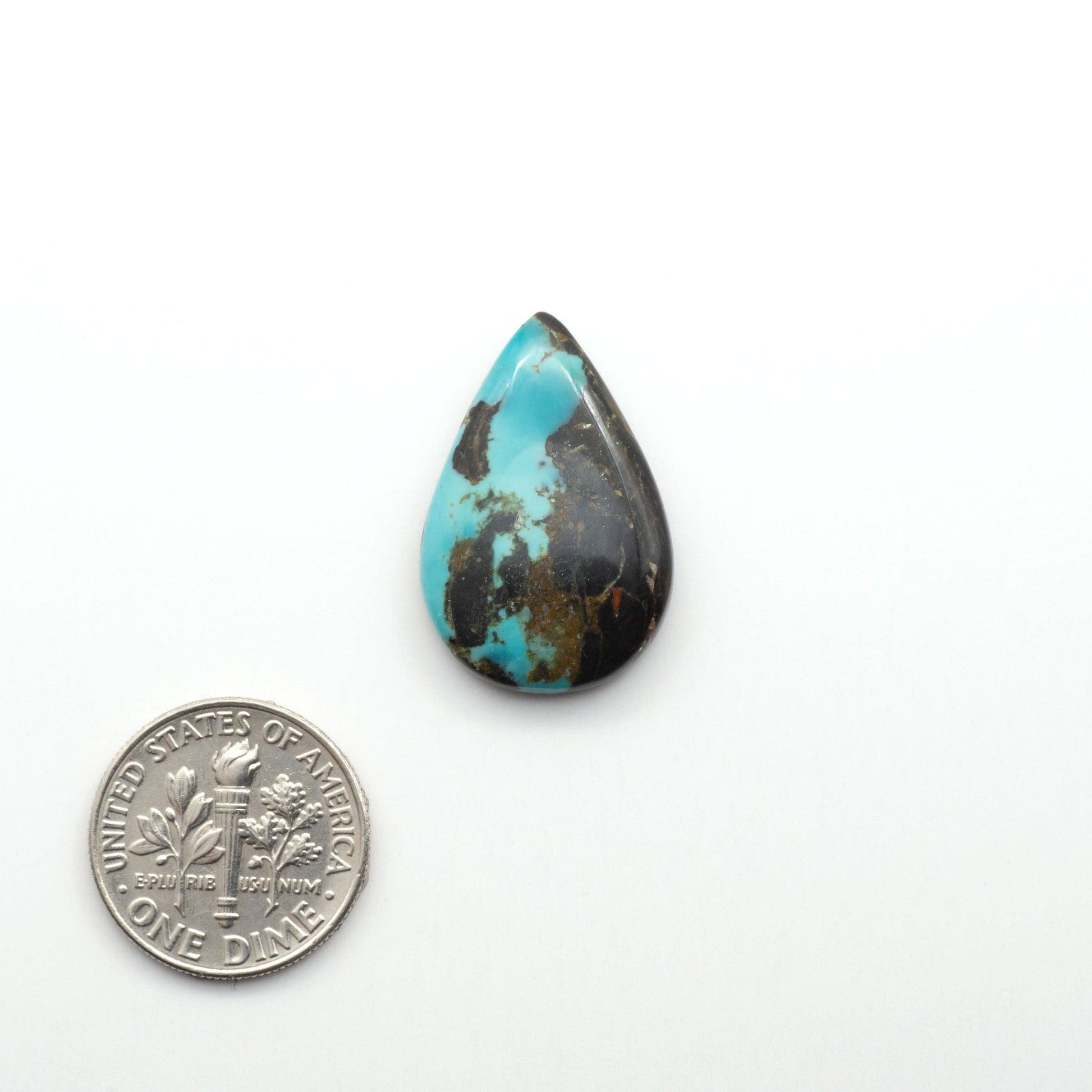 Apache Nugget Turquoise. Mined from the Apache Nugget Hole, this turquoise boasts stunning colors and patterns making it a must-have for any jewelry collection.