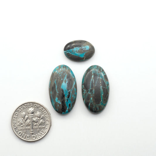 Apache Nugget Turquoise. Mined from the Apache Nugget Hole, this turquoise boasts stunning colors and patterns making it a must-have for any jewelry collection.