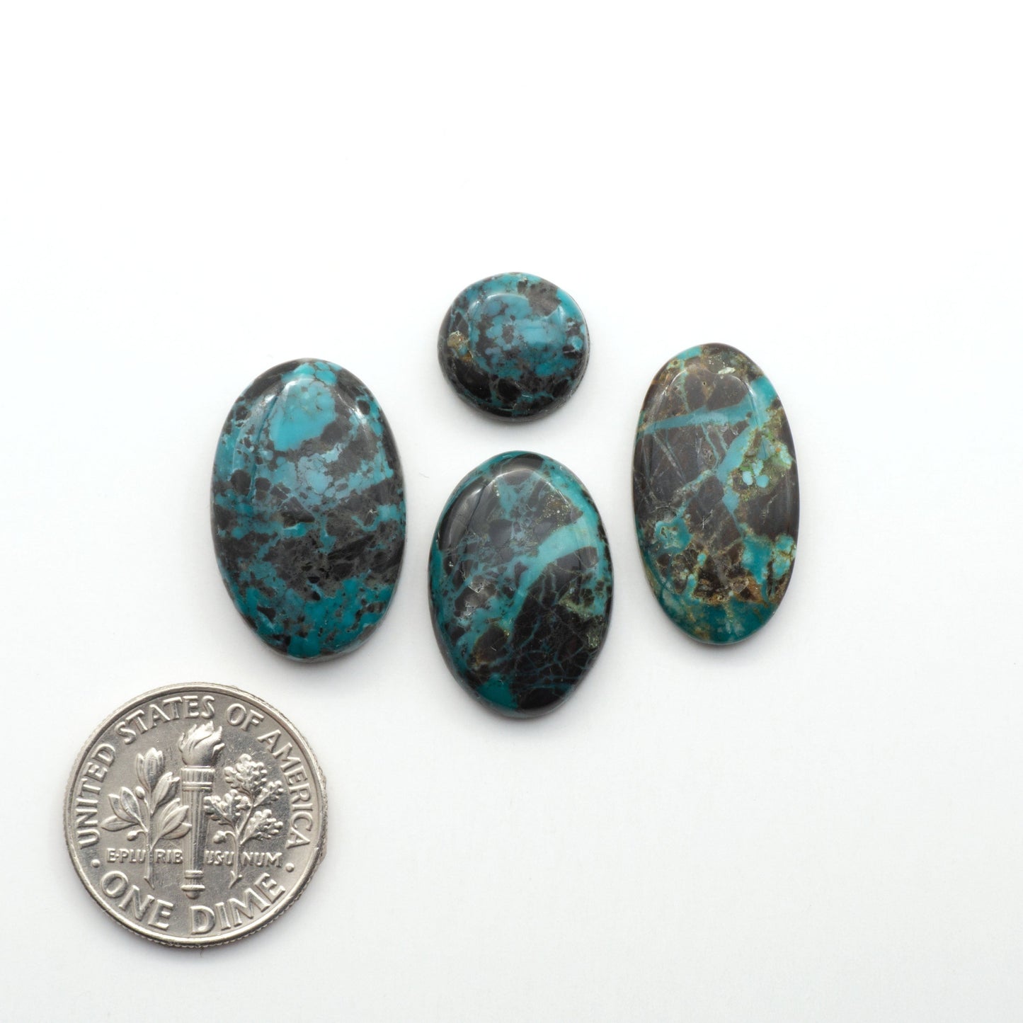 Apache Nugget Turquoise. Mined from the Apache Nugget Hole, this turquoise boasts stunning colors and patterns making it a must-have for any jewelry collection.