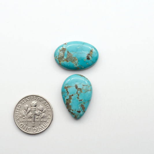 Apache Nugget Turquoise. Mined from the Apache Nugget Hole, this turquoise boasts stunning colors and patterns making it a must-have for any jewelry collection.