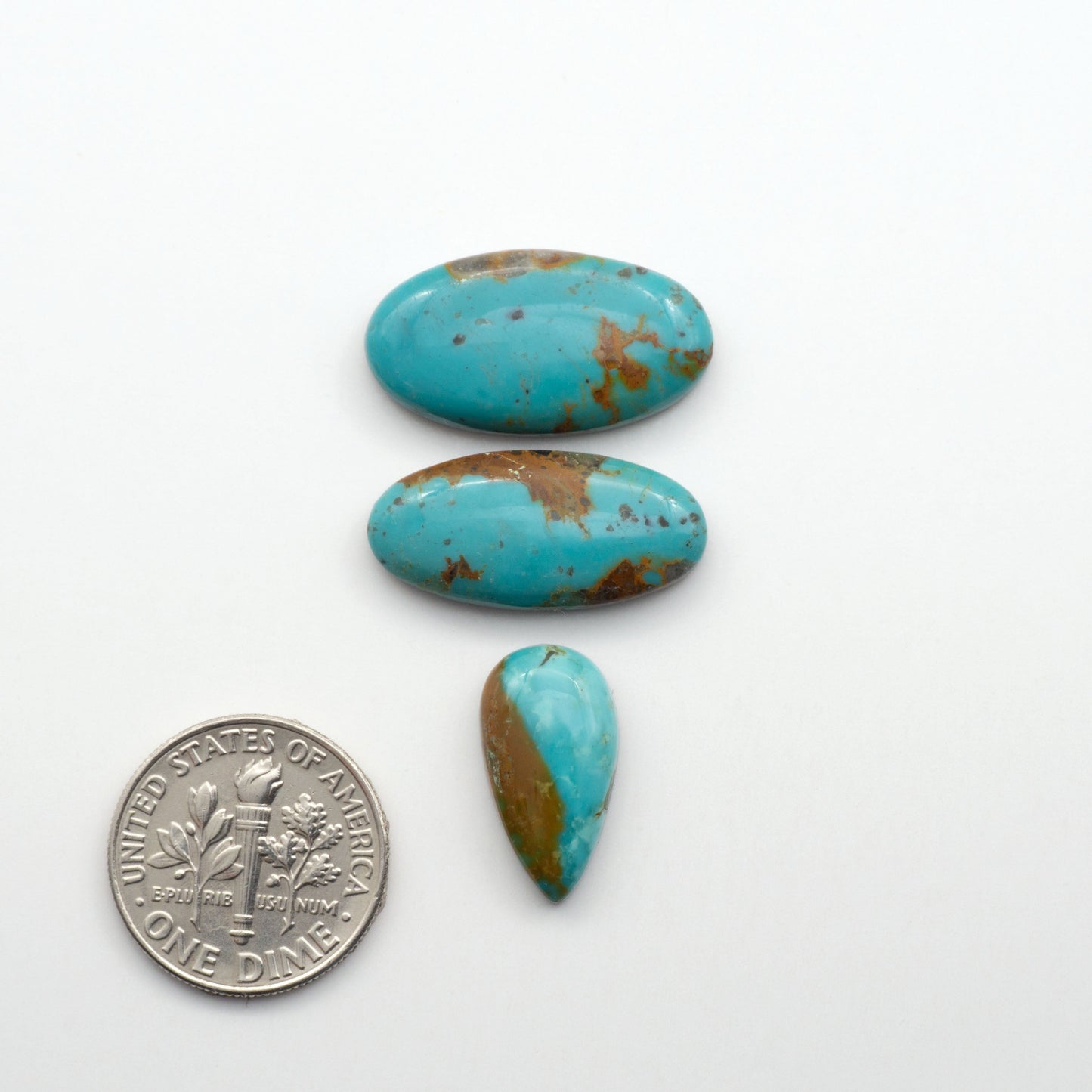 Apache Nugget Turquoise. Mined from the Apache Nugget Hole, this turquoise boasts stunning colors and patterns making it a must-have for any jewelry collection.