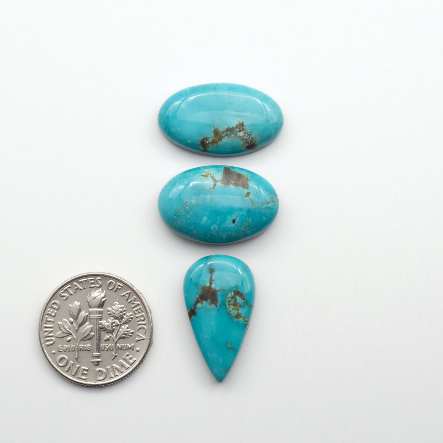 Apache Nugget Turquoise. Mined from the Apache Nugget Hole, this turquoise boasts stunning colors and patterns making it a must-have for any jewelry collection.
