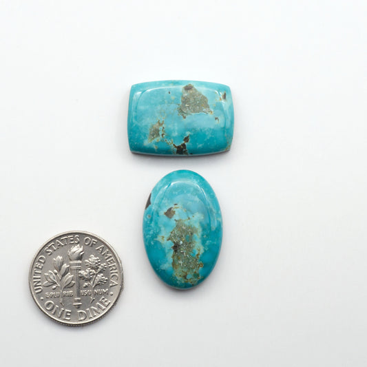 Apache Nugget Turquoise. Mined from the Apache Nugget Hole, this turquoise boasts stunning colors and patterns making it a must-have for any jewelry collection.