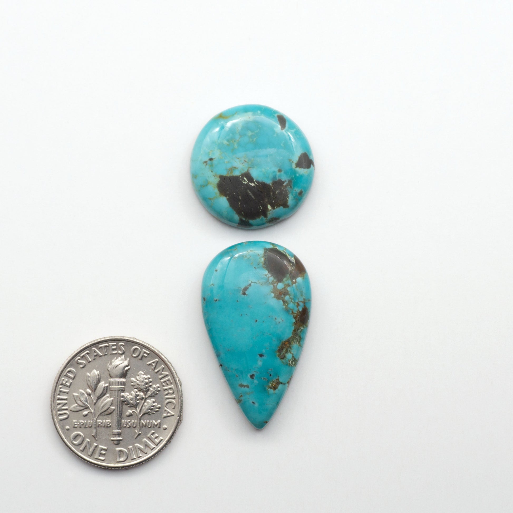 Apache Nugget Turquoise. Mined from the Apache Nugget Hole, this turquoise boasts stunning colors and patterns making it a must-have for any jewelry collection.