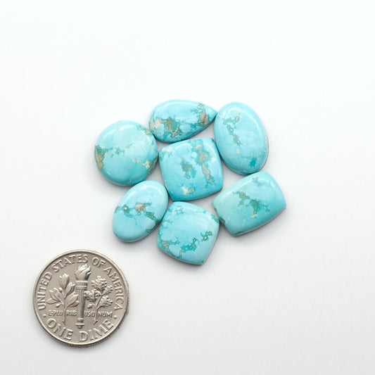 Experience the beauty of Fox Turquoise, mined in Nevada, USA. Elevate your jewelry designs with the stunning colors and patterns of these unique gemstones.