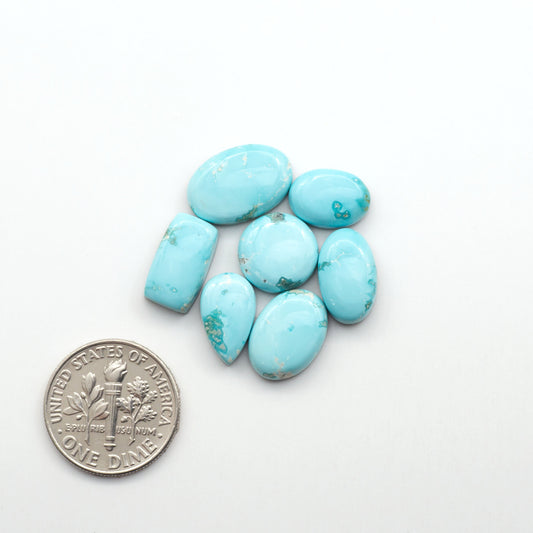 Experience the beauty of Fox Turquoise, mined in Nevada, USA. Elevate your jewelry designs with the stunning colors and patterns of these unique gemstones.