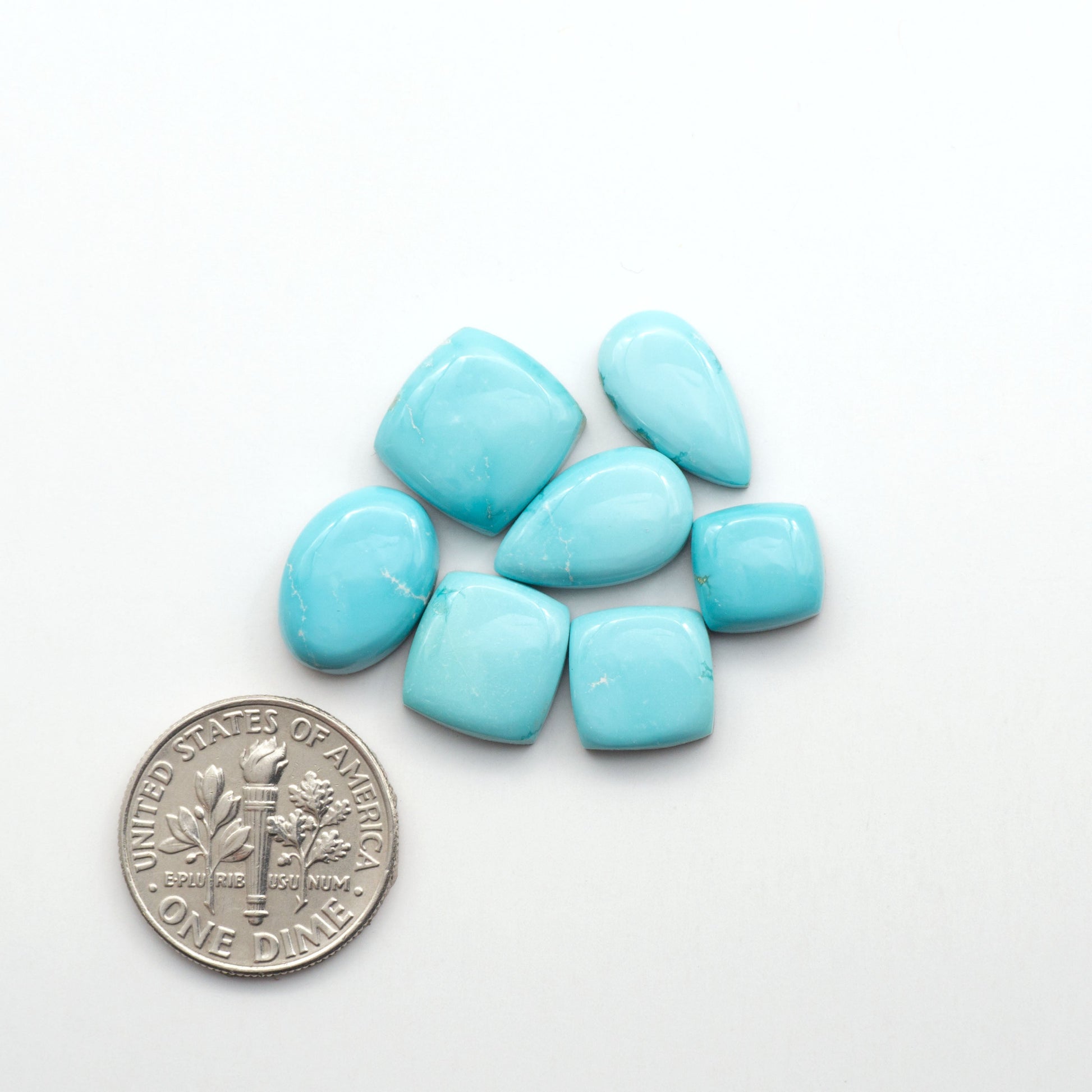 Experience the beauty of Fox Turquoise, mined in Nevada, USA. Elevate your jewelry designs with the stunning colors and patterns of these unique gemstones.