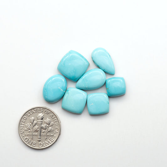 Experience the beauty of Fox Turquoise, mined in Nevada, USA. Elevate your jewelry designs with the stunning colors and patterns of these unique gemstones.