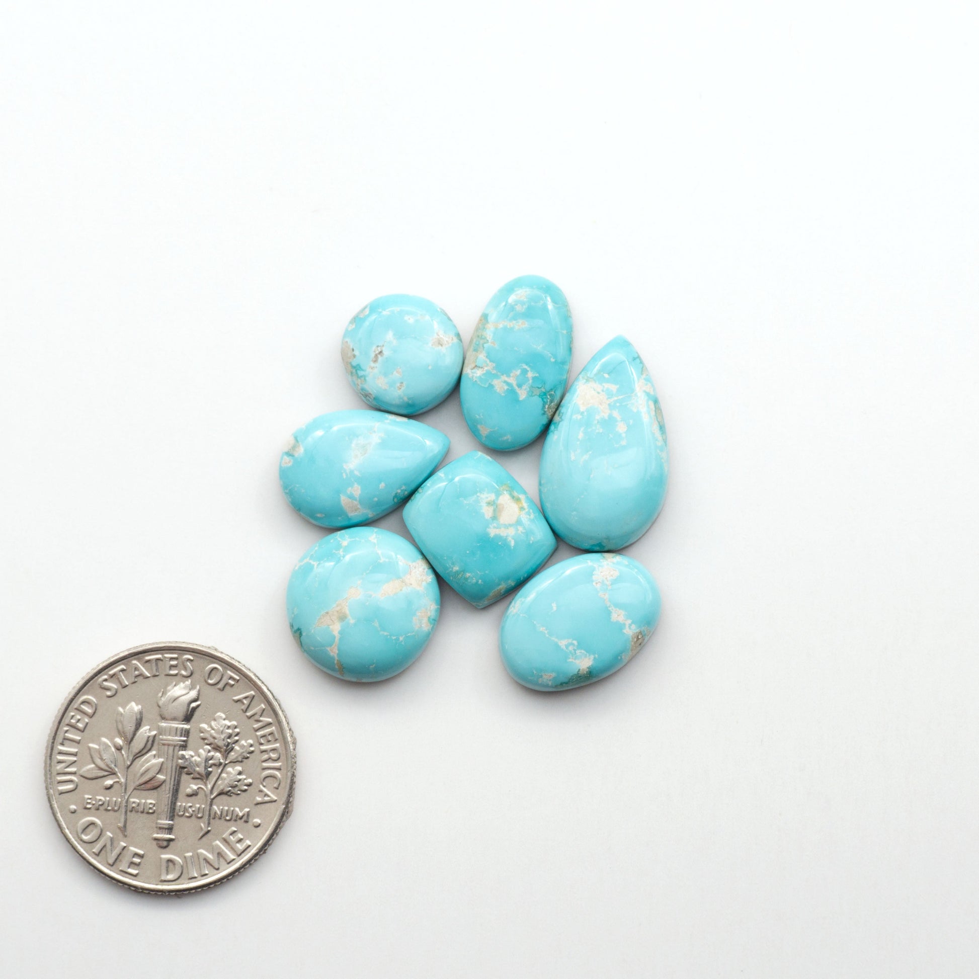 Experience the beauty of Fox Turquoise, mined in Nevada, USA. Elevate your jewelry designs with the stunning colors and patterns of these unique gemstones.