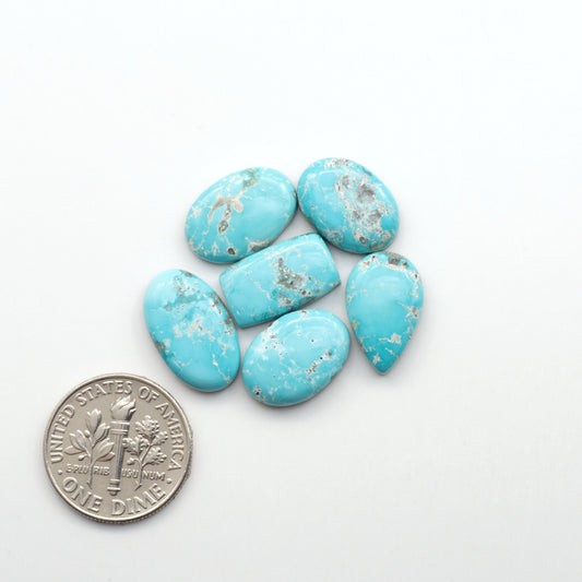 Experience the beauty of Fox Turquoise, mined in Nevada, USA. Elevate your jewelry designs with the stunning colors and patterns of these unique gemstones.