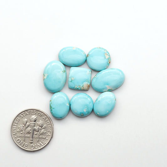 Experience the beauty of Fox Turquoise, mined in Nevada, USA. Elevate your jewelry designs with the stunning colors and patterns of these unique gemstones.