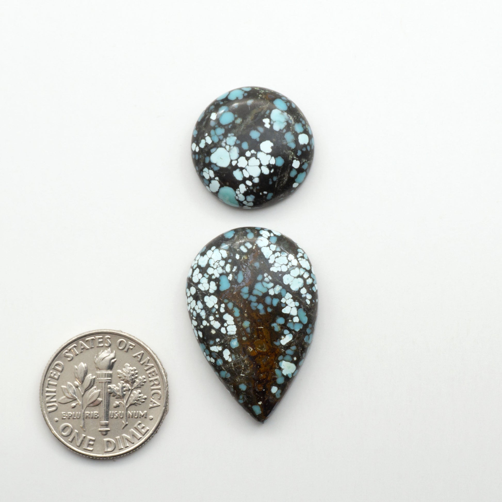 Blue Moon turquoise is a highly prized gemstone, renowned for its vibrant blue color with intricate patterns, making it a must-have for any jewelry collection.
