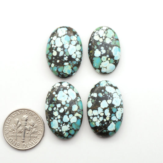 Blue Moon turquoise is a highly prized gemstone, renowned for its vibrant blue color with intricate patterns, making it a must-have for any jewelry collection.
