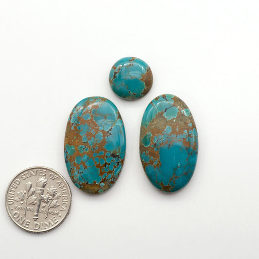 Blue Moon turquoise is a highly prized gemstone, renowned for its vibrant blue color with intricate patterns, making it a must-have for any jewelry collection.