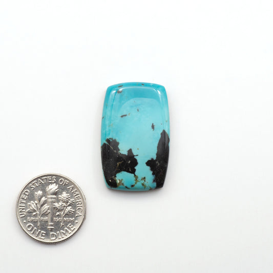 Blue Moon turquoise is a highly prized gemstone, renowned for its vibrant blue color with intricate patterns, making it a must-have for any jewelry collection.