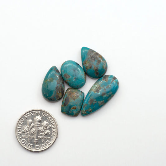 Apache Nugget Turquoise. Mined from the Apache Nugget Hole, this turquoise boasts stunning colors and patterns making it a must-have for any jewelry collection.