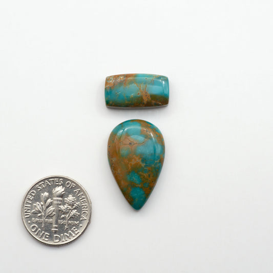 Apache Nugget Turquoise. Mined from the Apache Nugget Hole, this turquoise boasts stunning colors and patterns making it a must-have for any jewelry collection.