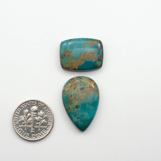 Apache Nugget Turquoise. Mined from the Apache Nugget Hole, this turquoise boasts stunning colors and patterns making it a must-have for any jewelry collection.