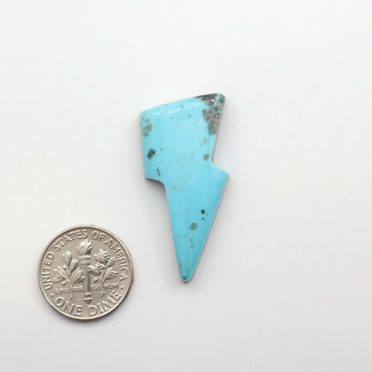 Nacozari turquoise cabochons are striking gemstones known for their vibrant blue to greenish-blue colors and pyrite, these stones are prized in jewelry making.