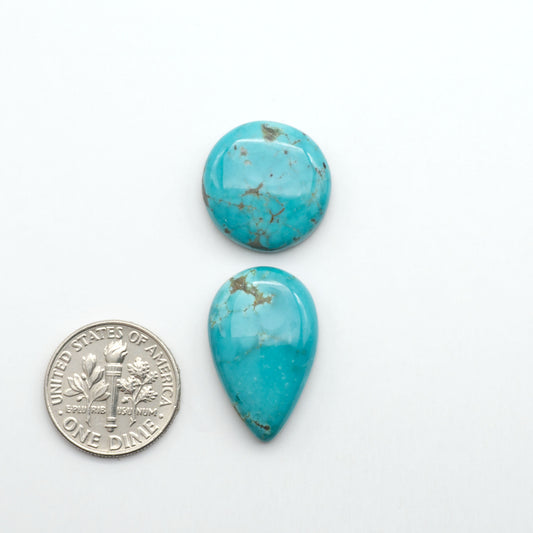 Apache Nugget Turquoise. Mined from the Apache Nugget Hole, this turquoise boasts stunning colors and patterns making it a must-have for any jewelry collection.
