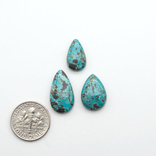 Apache Nugget Turquoise. Mined from the Apache Nugget Hole, this turquoise boasts stunning colors and patterns making it a must-have for any jewelry collection.