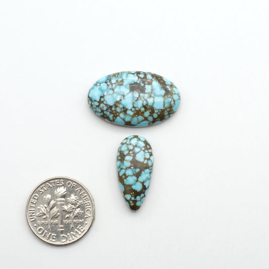 Blue Moon turquoise is a highly prized gemstone, renowned for its vibrant blue color with intricate patterns, making it a must-have for any jewelry collection.