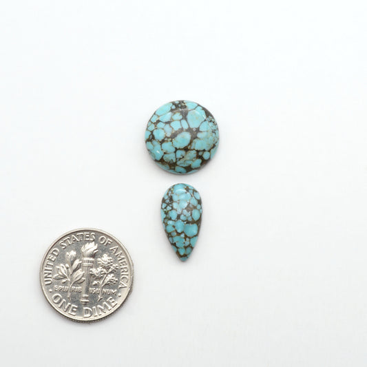 Blue Moon turquoise is a highly prized gemstone, renowned for its vibrant blue color with intricate patterns, making it a must-have for any jewelry collection.
