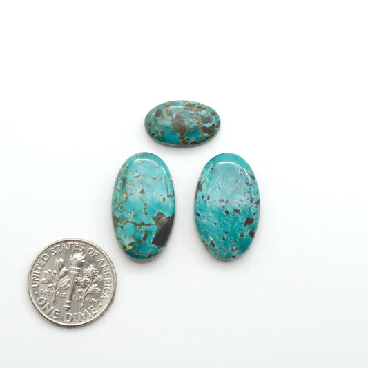 Apache Nugget Turquoise. Mined from the Apache Nugget Hole, this turquoise boasts stunning colors and patterns making it a must-have for any jewelry collection.