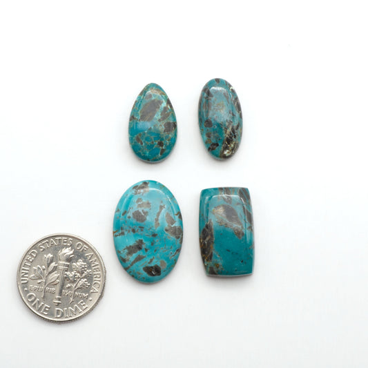 Apache Nugget Turquoise. Mined from the Apache Nugget Hole, this turquoise boasts stunning colors and patterns making it a must-have for any jewelry collection.