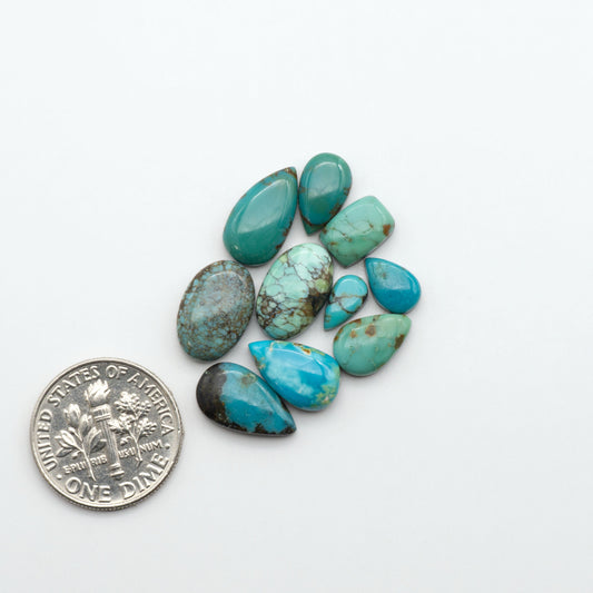 Blue Moon turquoise is a highly prized gemstone, renowned for its vibrant blue color with intricate patterns, making it a must-have for any jewelry collection.