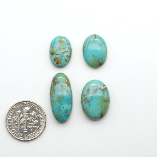 Apache Nugget Turquoise. Mined from the Apache Nugget Hole, this turquoise boasts stunning colors and patterns making it a must-have for any jewelry collection.