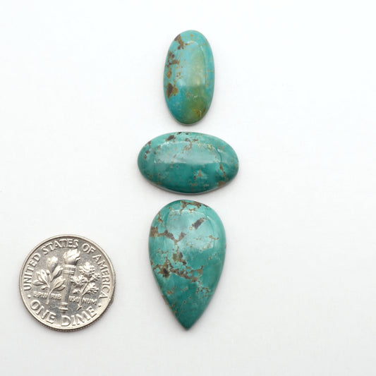 Apache Nugget Turquoise. Mined from the Apache Nugget Hole, this turquoise boasts stunning colors and patterns making it a must-have for any jewelry collection.