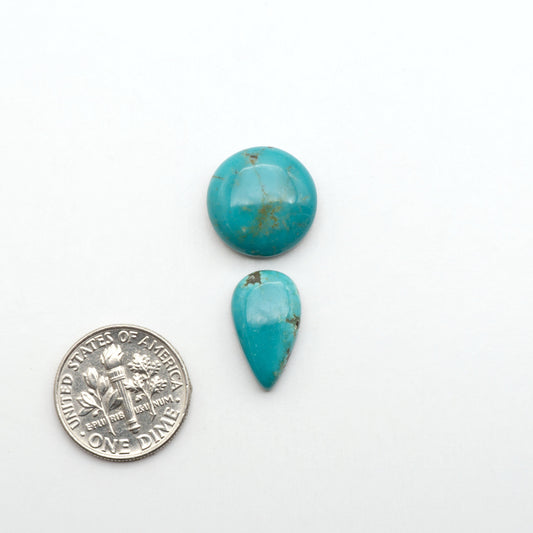 Apache Nugget Turquoise. Mined from the Apache Nugget Hole, this turquoise boasts stunning colors and patterns making it a must-have for any jewelry collection.