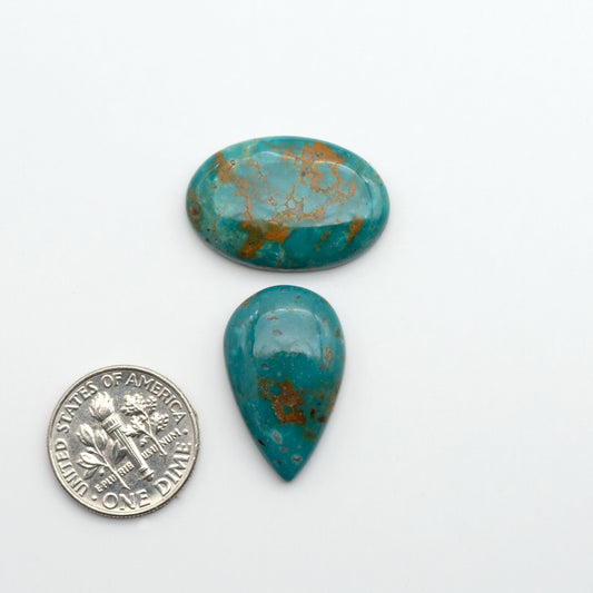 Apache Nugget Turquoise. Mined from the Apache Nugget Hole, this turquoise boasts stunning colors and patterns making it a must-have for any jewelry collection.