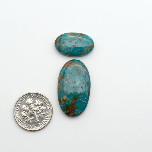Apache Nugget Turquoise. Mined from the Apache Nugget Hole, this turquoise boasts stunning colors and patterns making it a must-have for any jewelry collection.