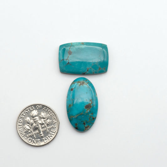 Apache Nugget Turquoise. Mined from the Apache Nugget Hole, this turquoise boasts stunning colors and patterns making it a must-have for any jewelry collection.
