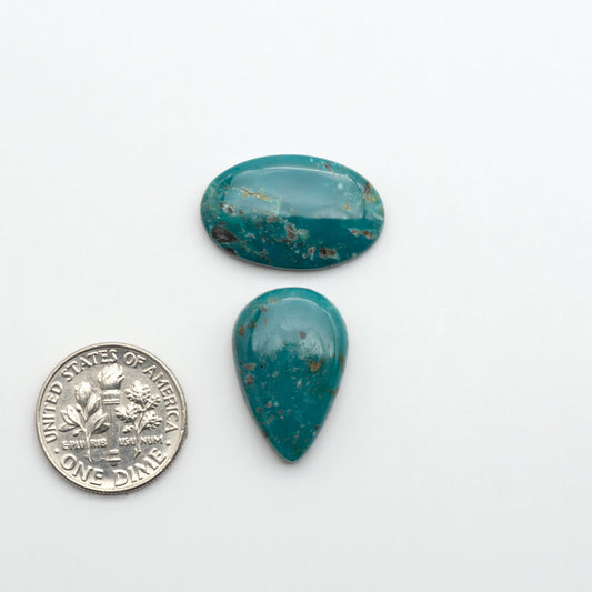 Apache Nugget Turquoise. Mined from the Apache Nugget Hole, this turquoise boasts stunning colors and patterns making it a must-have for any jewelry collection.