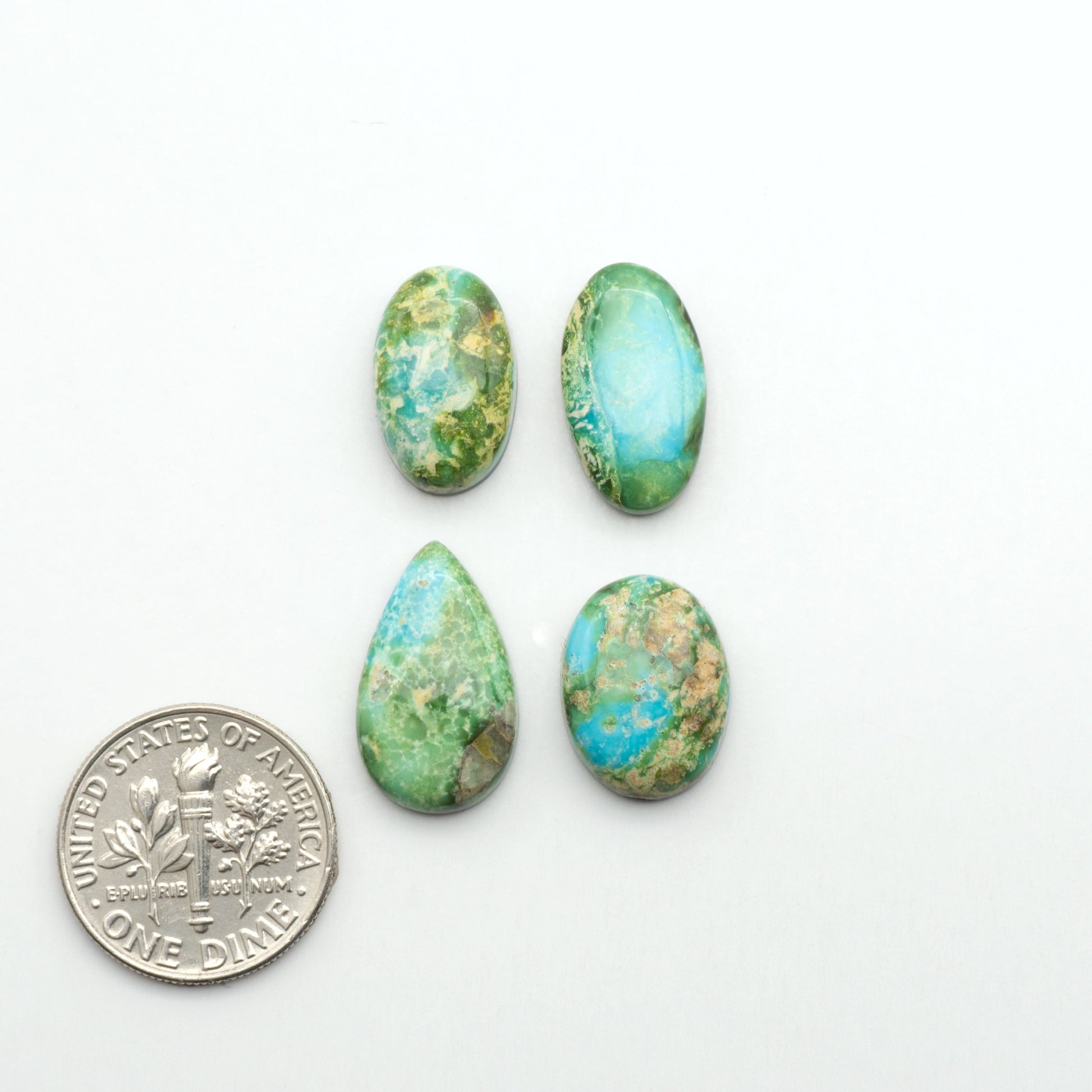 Sonoran Mountain Turquoise showcases a stunning blend of blue and green hues and natural patterns that make it a must-have for any jewelry collection.