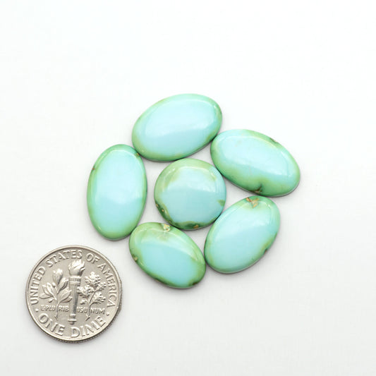 Sonoran Mountain Turquoise showcases a stunning blend of blue and green hues and natural patterns that make it a must-have for any jewelry collection.
