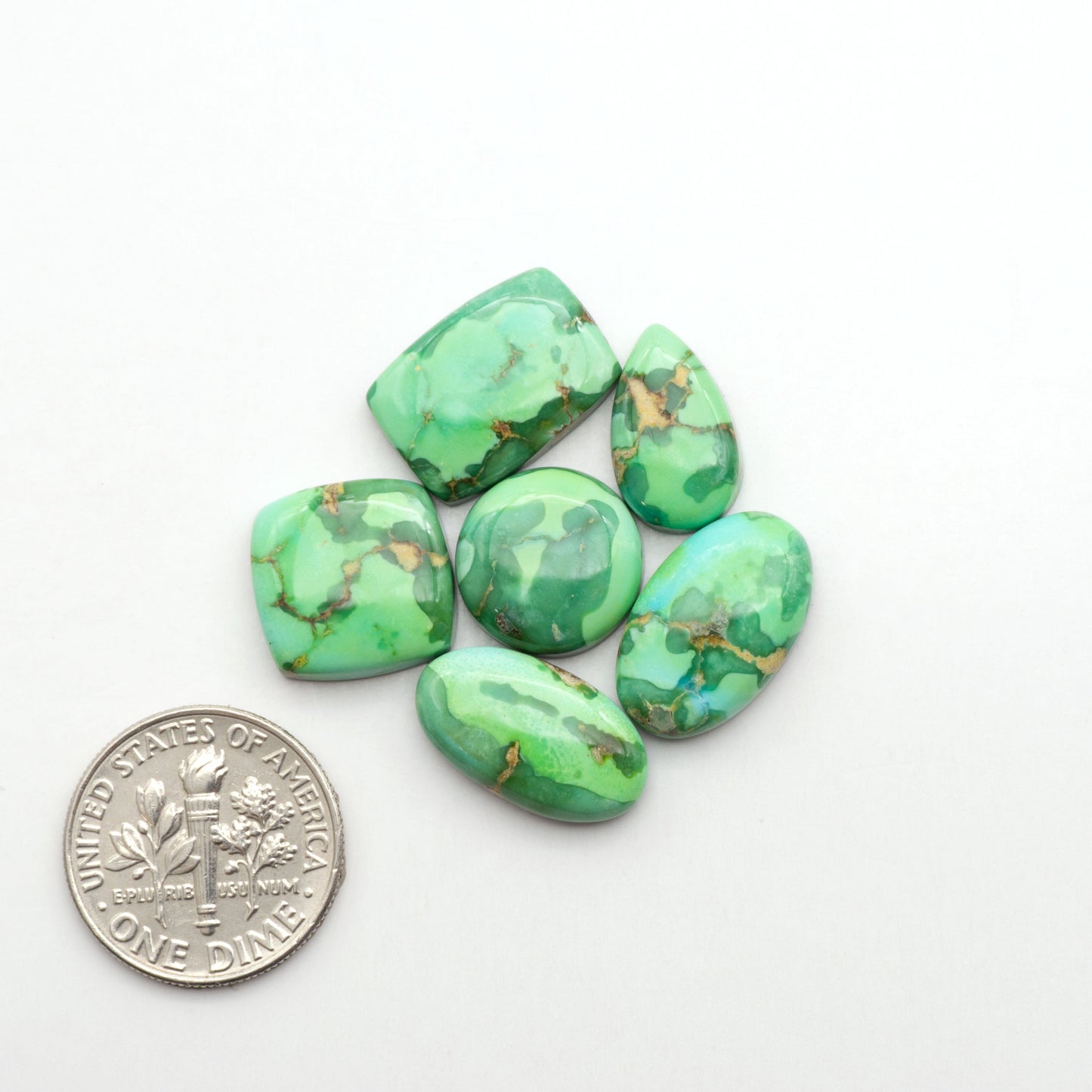 Sonoran Mountain Turquoise showcases a stunning blend of blue and green hues and natural patterns that make it a must-have for any jewelry collection.