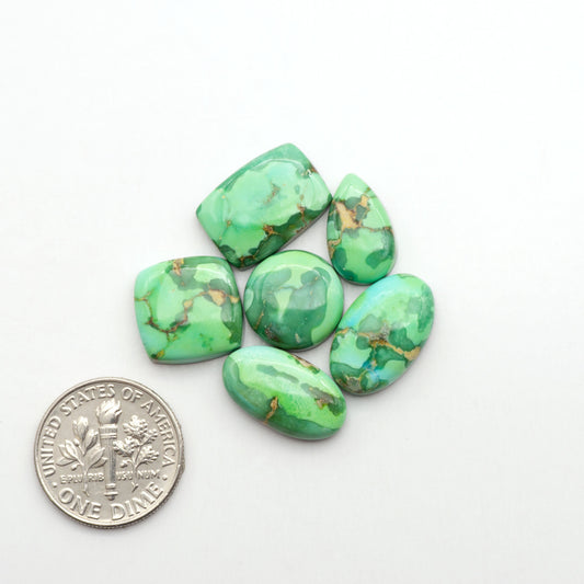 Sonoran Mountain Turquoise showcases a stunning blend of blue and green hues and natural patterns that make it a must-have for any jewelry collection.