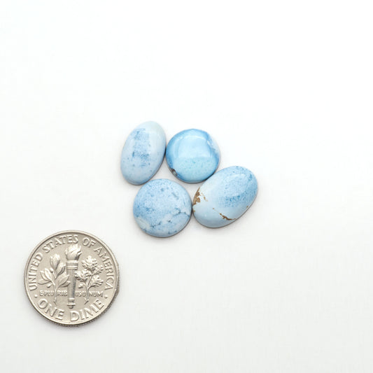 Discover the beauty of Natural Golden Hills Turquoise—prized for its icy blue tones, golden matrix, and exceptional quality. Ideal for artisan jewelry designs.