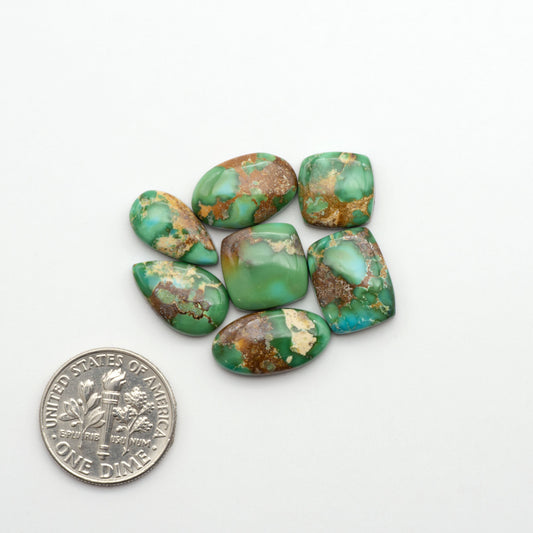 Sonoran Mountain Turquoise showcases a stunning blend of blue and green hues and natural patterns that make it a must-have for any jewelry collection