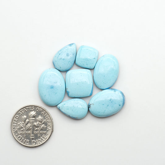 Discover the beauty of Natural Golden Hills Turquoise—prized for its icy blue tones, golden matrix, and exceptional quality. Ideal for artisan jewelry designs.