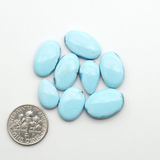 Discover the beauty of Natural Golden Hills Turquoise—prized for its icy blue tones, golden matrix, and exceptional quality. Ideal for artisan jewelry designs.