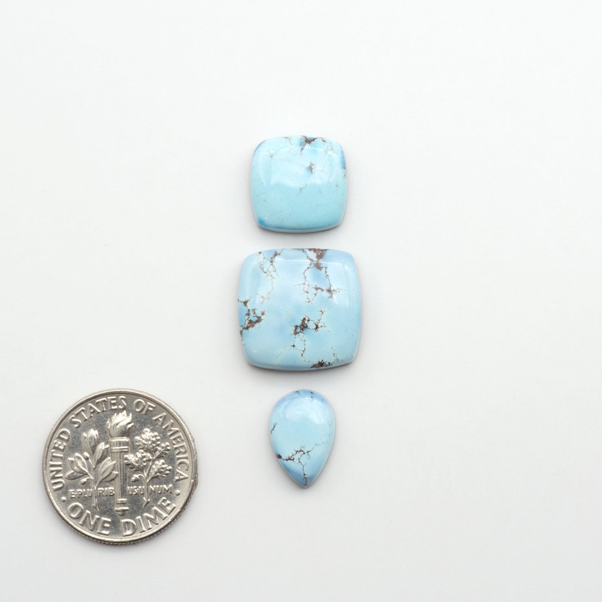 Discover the beauty of Natural Golden Hills Turquoise—prized for its icy blue tones, golden matrix, and exceptional quality. Ideal for artisan jewelry designs.