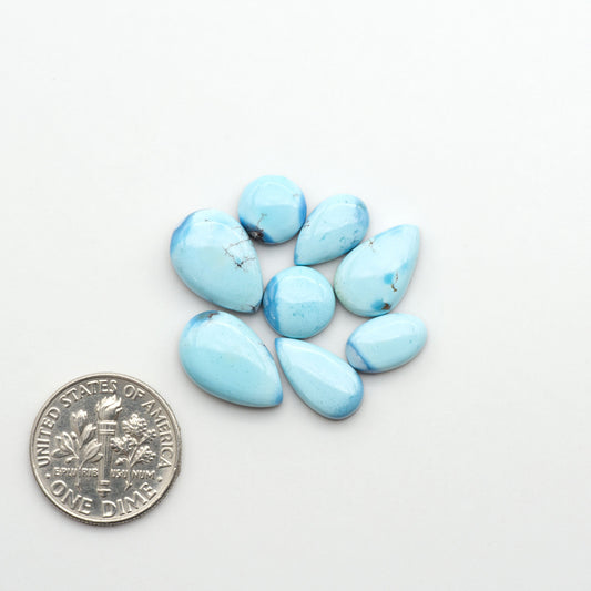 Discover the beauty of Natural Golden Hills Turquoise—prized for its icy blue tones, golden matrix, and exceptional quality. Ideal for artisan jewelry designs.