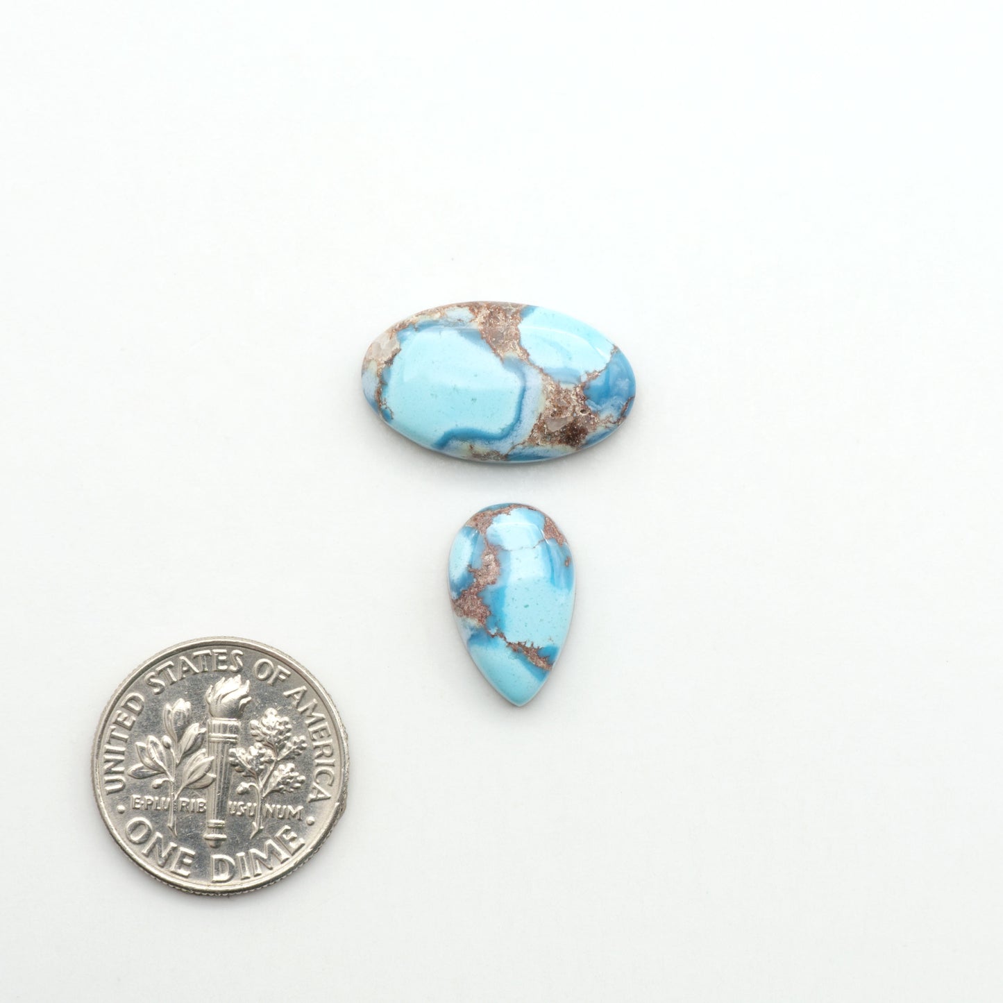 Discover the beauty of Natural Golden Hills Turquoise—prized for its icy blue tones, golden matrix, and exceptional quality. Ideal for artisan jewelry designs.