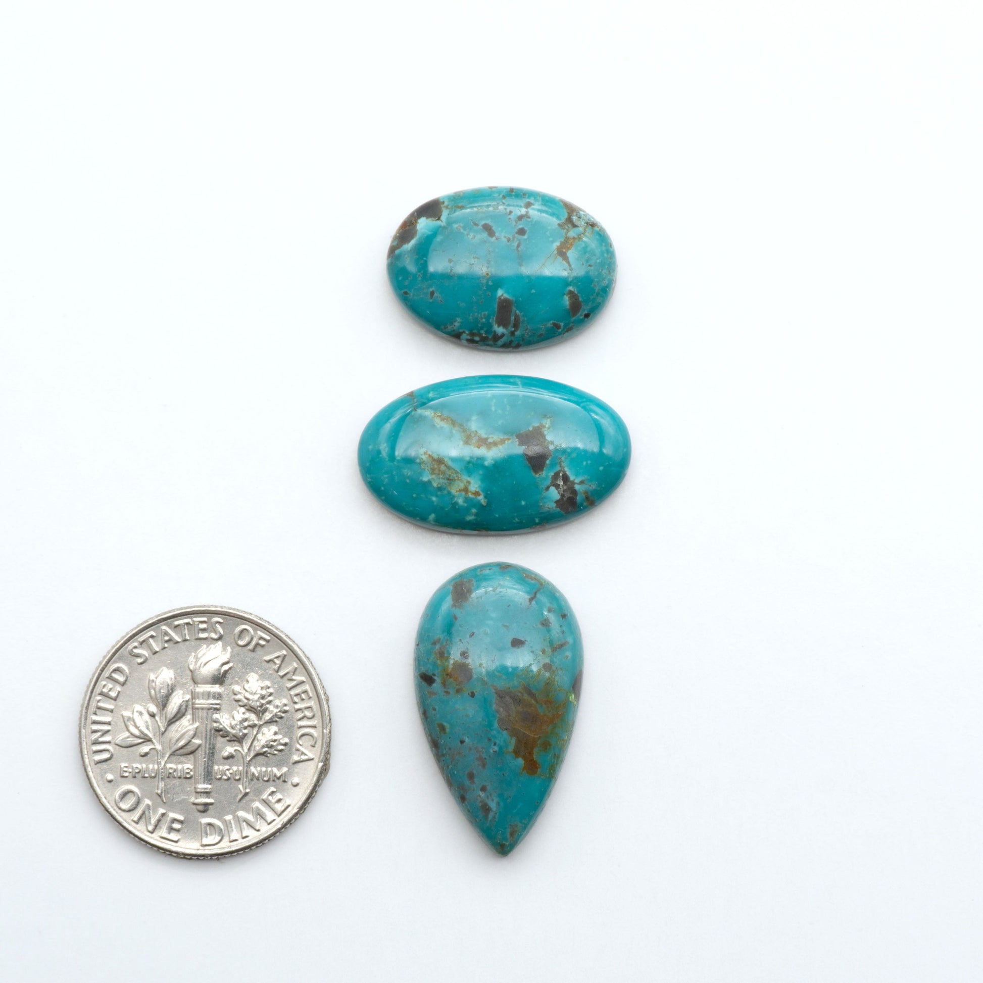Apache Nugget Turquoise. Mined from the Apache Nugget Hole, this turquoise boasts stunning colors and patterns making it a must-have for any jewelry collection.