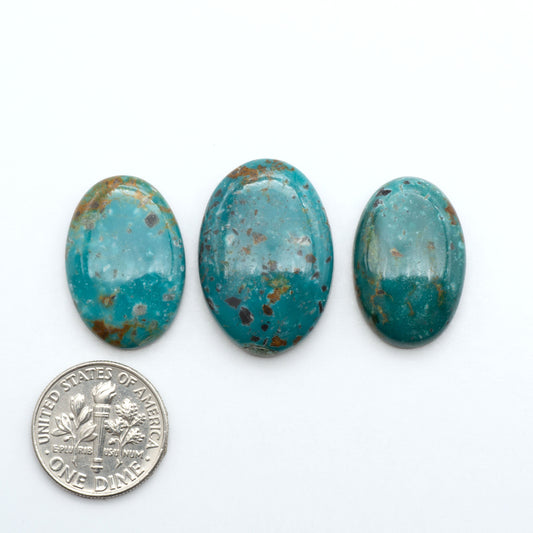 Apache Nugget Turquoise. Mined from the Apache Nugget Hole, this turquoise boasts stunning colors and patterns making it a must-have for any jewelry collection.